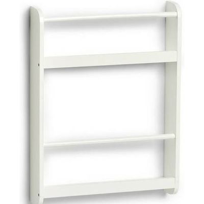 Wall Zeller - 2 42x9x56cm shelves Present shelf MDF at buy white