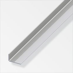Alfer Angle profile Inox 1m stainless steel a=25 mm, b= 15 m, c=0.5 mm