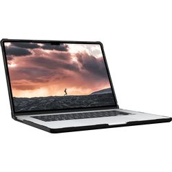 UAG Custodia Plyo - MacBook Air (2023) [15 pollici] - ghiaccio/nero