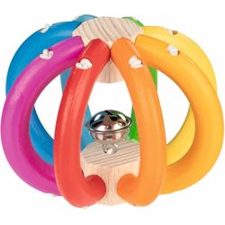 Goki Grasping toy elastic rainbow ball