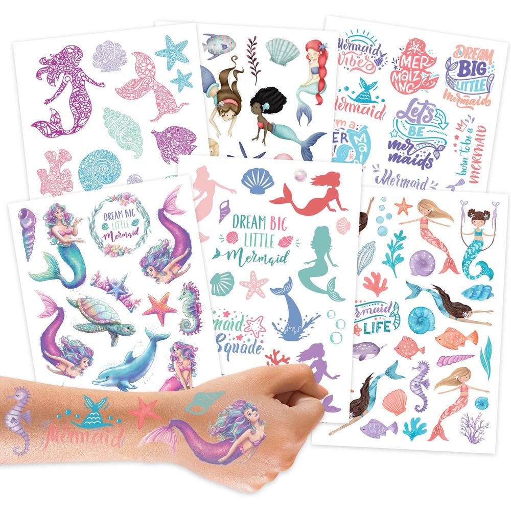 Papierdrachen Tatuaggi per bambini - Sirene - acquista su