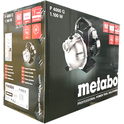 Metabo P 4000 G garden pump irrigation pump 600964000