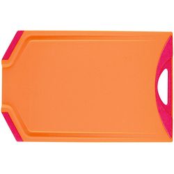 Neoflam Planche à découper Kleon orange - fuchsia 20.5x33cm