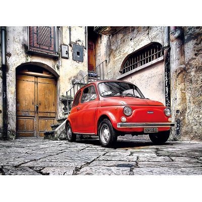 Clementoni Puzzle Fiat 500, 500 teilig 49x36cm