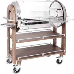 ZePe NATURE Omicron serving trolley desserts &amp; cheese 4 shelves