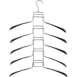 Zeller Present Appendiabiti multiplo in metallo plastica 43x58.5cm