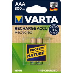 Varta Ricarica batteria Accu Recycled AAA