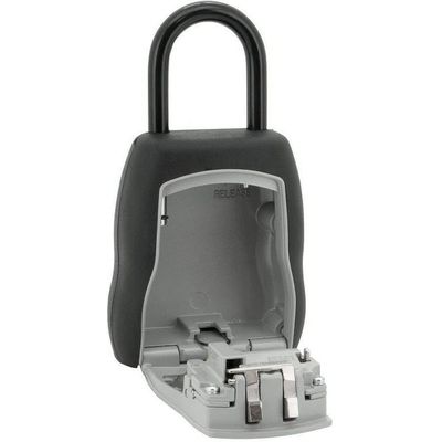 Masterlock Schlüsselsafe mit Bügel grau-schwarz, HxBxT 102x90x40 Bild 2