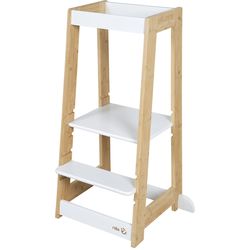 Roba Children's learning tower bamboo/white