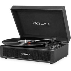 Victrola Parker Portable Suitcase black