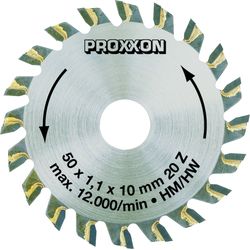 Proxxon Lama circolare in metallo duro Ø 50 mm, 50 mm (20 Z)