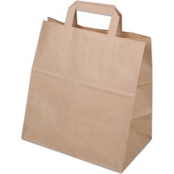 Elco Carrying bag 270x170x290mm 83201.25 with handle, brown 50 pieces