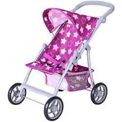 knorrtoys Doll Stroller Liba Star Dark Pink