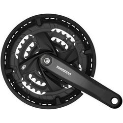 Shimano Gruppo pedivella FC-M371-L quadrato, 175 mm