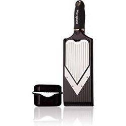 Microplane Gourmet V Slicer & Julienne Black/Silver