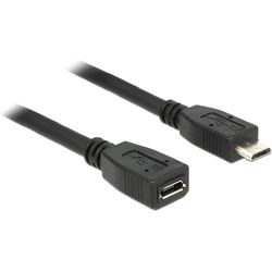 Delock Cavo prolunga USB 2.0 Micro-USB B - Micro-USB B 1 m
