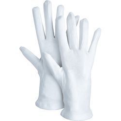 Fortis Cotton gloves 3203, pure white, size. 13th