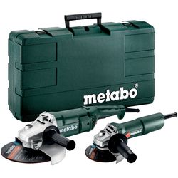 Metabo Combo Set WE 2200-230 + W 750-125 Netz-Maschinen im Set