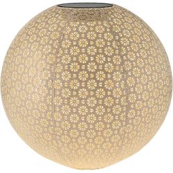 STT Lanterna Solar Antic Ball Platinum, Ø 40 cm, platino