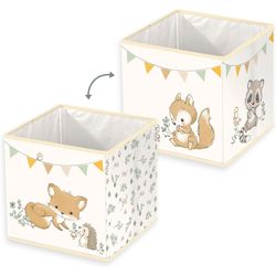 Herding Forest Friends Toy Box, 30 x 30 x 30 cm