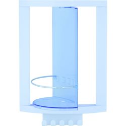 MSV Armadio da bagno blu 23 X 32 X 12 cm