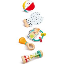 Hape 5-in-1 Baby Sensory Toy Set 5-piece