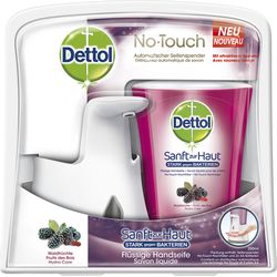 Dettol No Touch Complete white blackberry [device + 1 refill]
