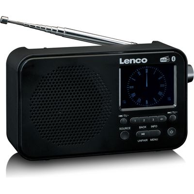 Lenco DAB+ Radio PDR-036BK, schwarz - kaufen bei