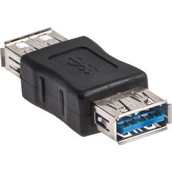 Link2go Gender Changer USB 3.0 GC3114BB Tipo A - A, femmina/femmina