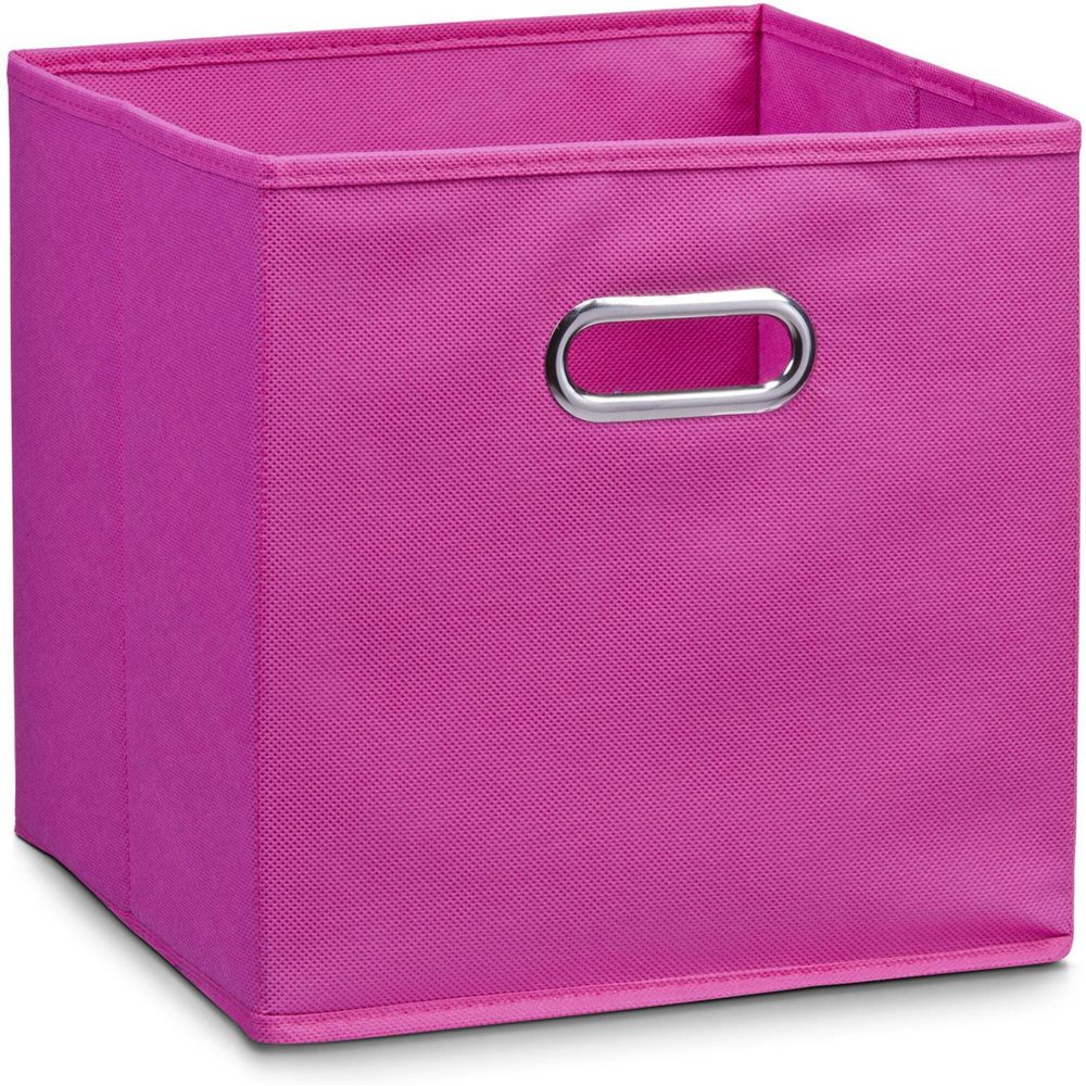 Zeller Present Aufbewahrungsbox pink Vlies 28x28x28cm - kaufen bei