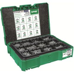 Spax Assembly case T-Loc Systainer with 1400 chipboard screws