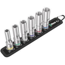 Wera Socket wrench insert Belt C Deep 1, 1/2 6-piece