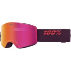 100percent NORG HiPER Goggle Deep Cherry - Mirror Dark Red Lens
