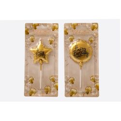 Roost Candela Happy Birthday CD6125 Oro, assortita