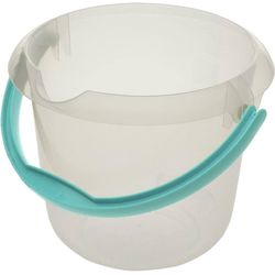 Keeeper Secchio con beccuccio, trasparente, 5,0 litri, ø20x20cm
