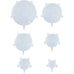 Alpina Flexible Lid Set of 6, Transparent