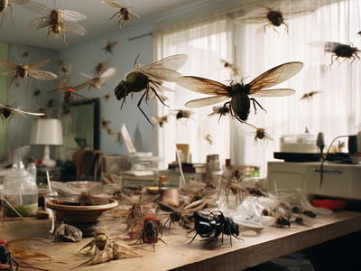 Identifizieren verschiedener Arten von Fliegen in Ihrer Wohnung
