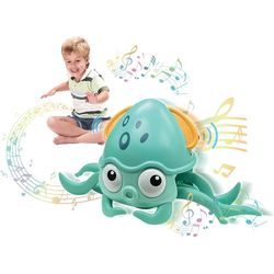 Totally Running Octopus with Sound & Sensor