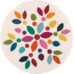 Cilio Coaster Lana Fiore ø 21 cm
