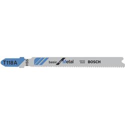 Bosch 100 lame per seghe a gattuccio T 118 A