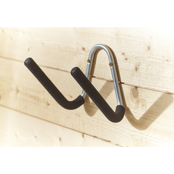 Mottez Hooks for surfboards and skateboards galvanized with foam