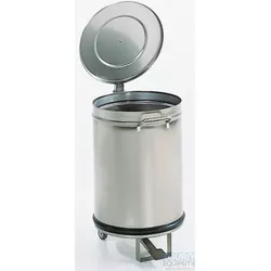Tournus Litter garbage can with wheeled lid, for 60lt bags, 390x615m