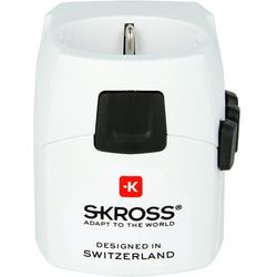 SKross Reiseadapter PRO Light inkl. USB-Anschluss