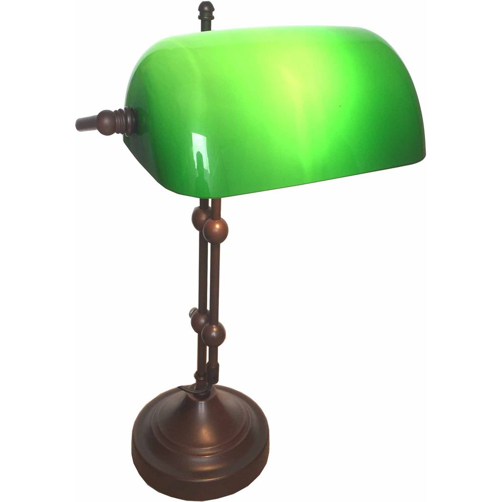 Lichtix Lampe de banquier verte Duo 4360 - acheter chez