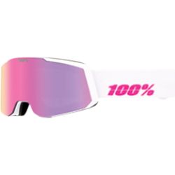 100percent SNOWCRAFT S HiPER Goggle Essential White/Pink - Mirror