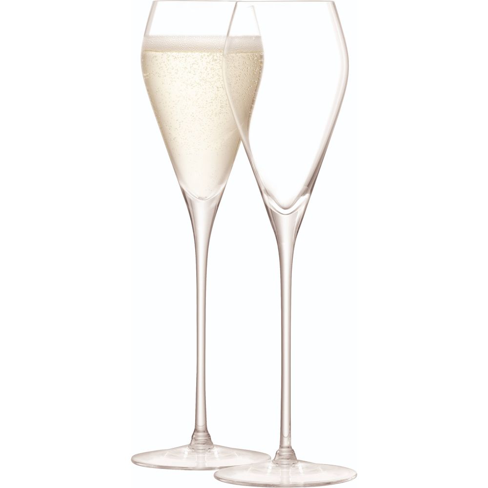 LSA International Set di 2 bicchieri da vino Prosecco 250ml - trasparenti -  acquista su