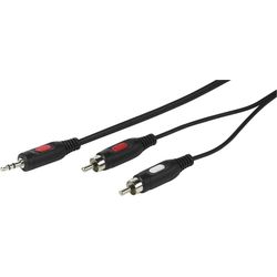Vivanco Câble audio RCA-jack, 5m