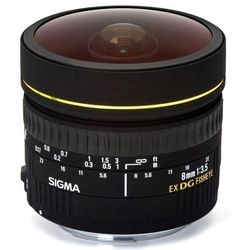 Sigma objektiv 8mm f3.5 ex dg Canon