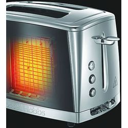 Russell Hobbs Luna Moonlight Gray Toaster
