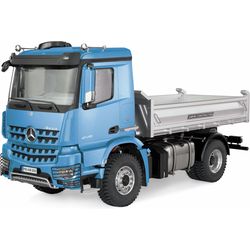 Amewi Dump Truck Pro Hydraulics, MB Arocs, Blue, 1:14, RTR